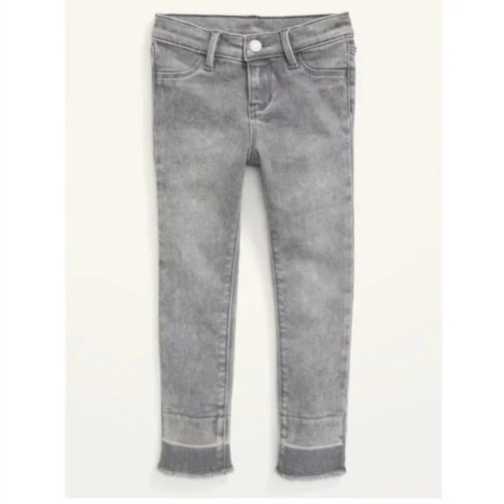VGUC Baby Girls Gray Old Navy Jeggings 18-24 mo